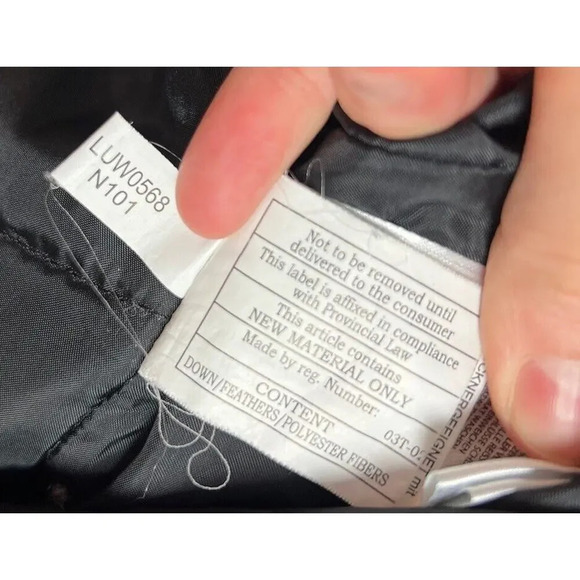 Lole Faith Jacket Goose Down Puffer Hooded Winter Coat Size Small Women’s - Picture 14 of 14